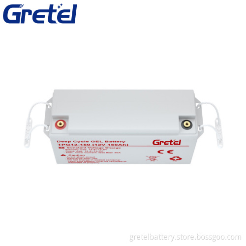 Rechargeable 12V 200ah Deep Cycle Gel Solar Battery